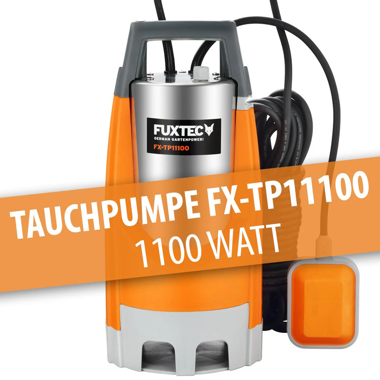 B-WARE Bomba sumergible FUXTEC FX-TP11100 - 1100 vatios