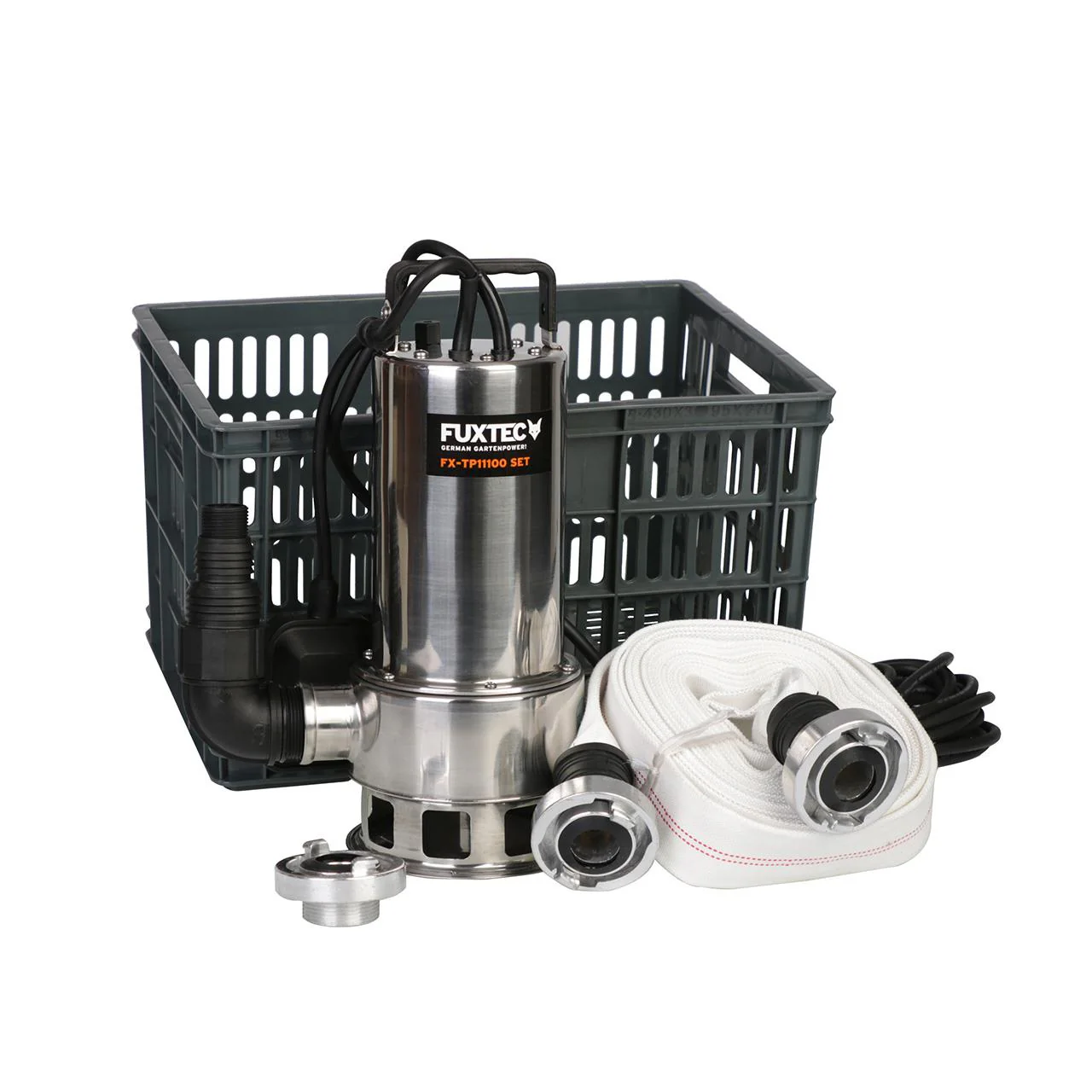 B-WARE Bomba sumergible FUXTEC FX-TP11100 SET