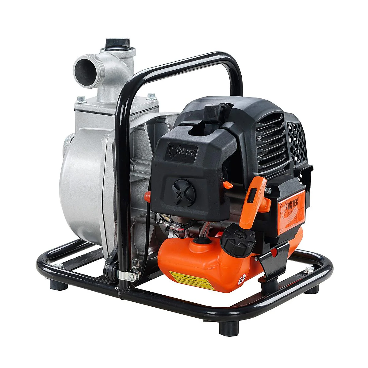 B-WARE FUXTEC FX-WP143 Bomba de agua de gasolina de 2 tiempos 42 cm3 - con un caudal de 8000 l por hora