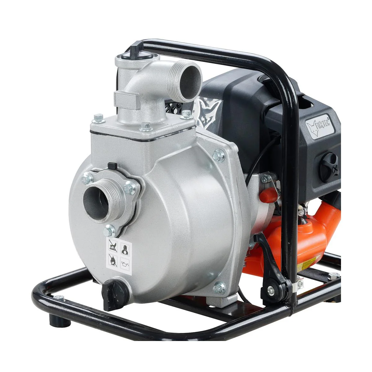 B-WARE FUXTEC FX-WP143 Bomba de agua de gasolina de 2 tiempos 42 cm3 - con un caudal de 8000 l por hora - Image 4