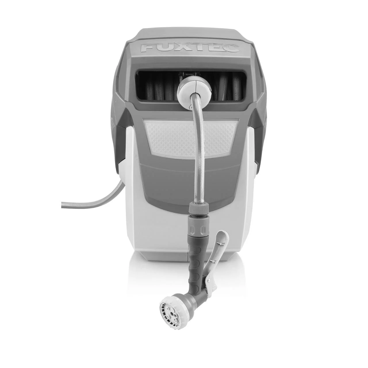 B-WARE Carrete automático de manguera para pared FUXTEC FX-WSA30G - Gris - Image 5