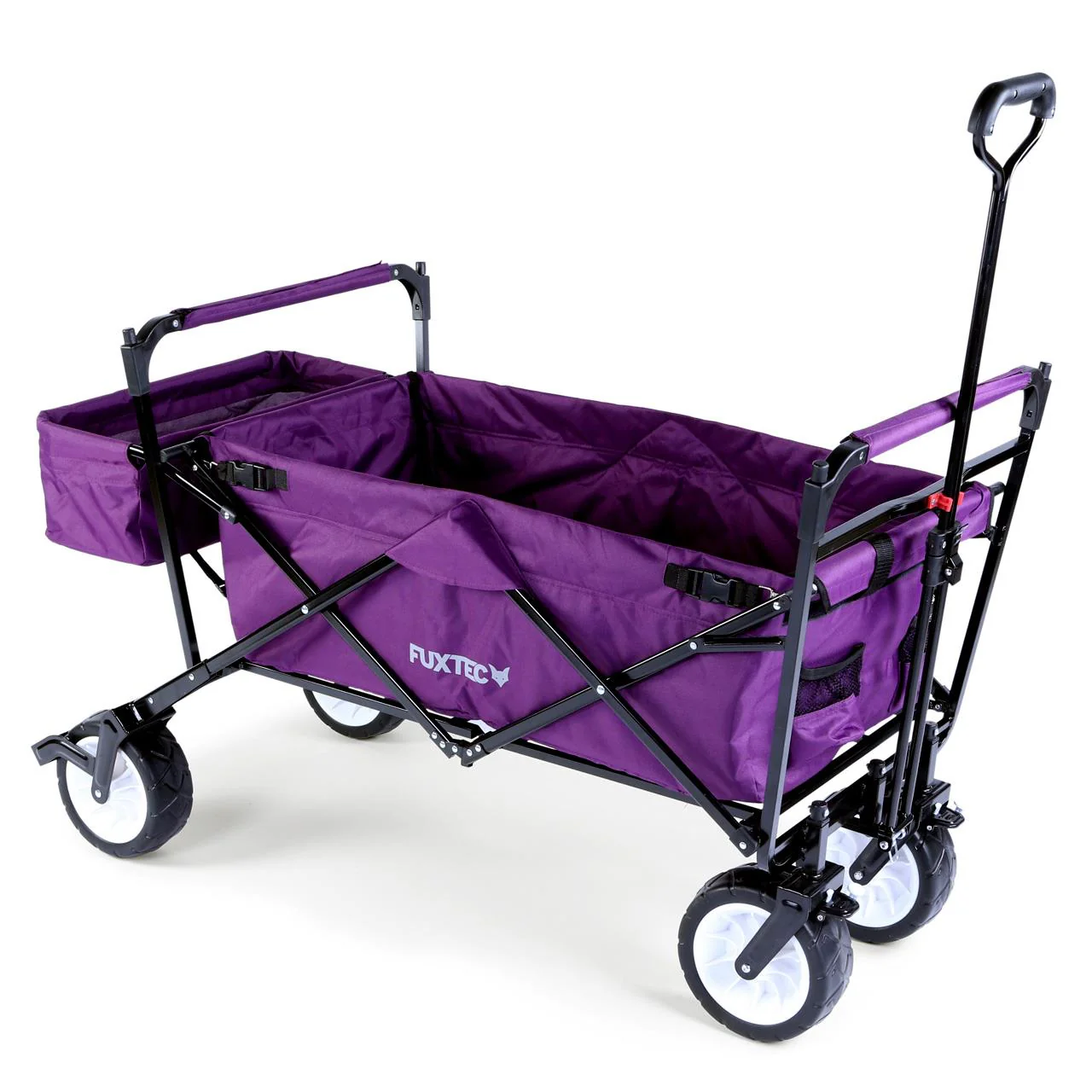 B-WARE FUXTEC Bollerwagen JW-76C, Carrito de mano Plegable EL Original - con Techo Desmontable - Image 5