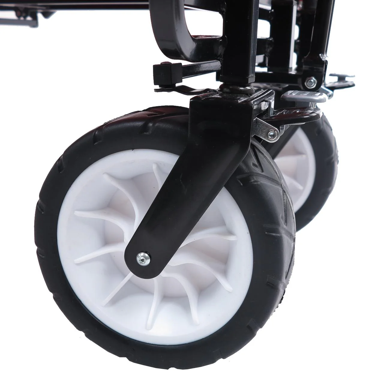 B-WARE FUXTEC Bollerwagen JW-76C, Carrito de mano Plegable EL Original - con Techo Desmontable - Image 10