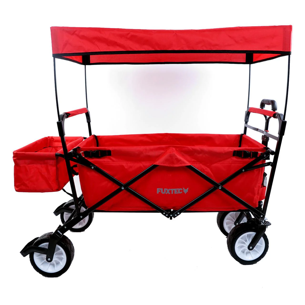 B-WARE FUXTEC Bollerwagen JW-76C, Carrito de mano Plegable EL Original - con Techo Desmontable - Image 2