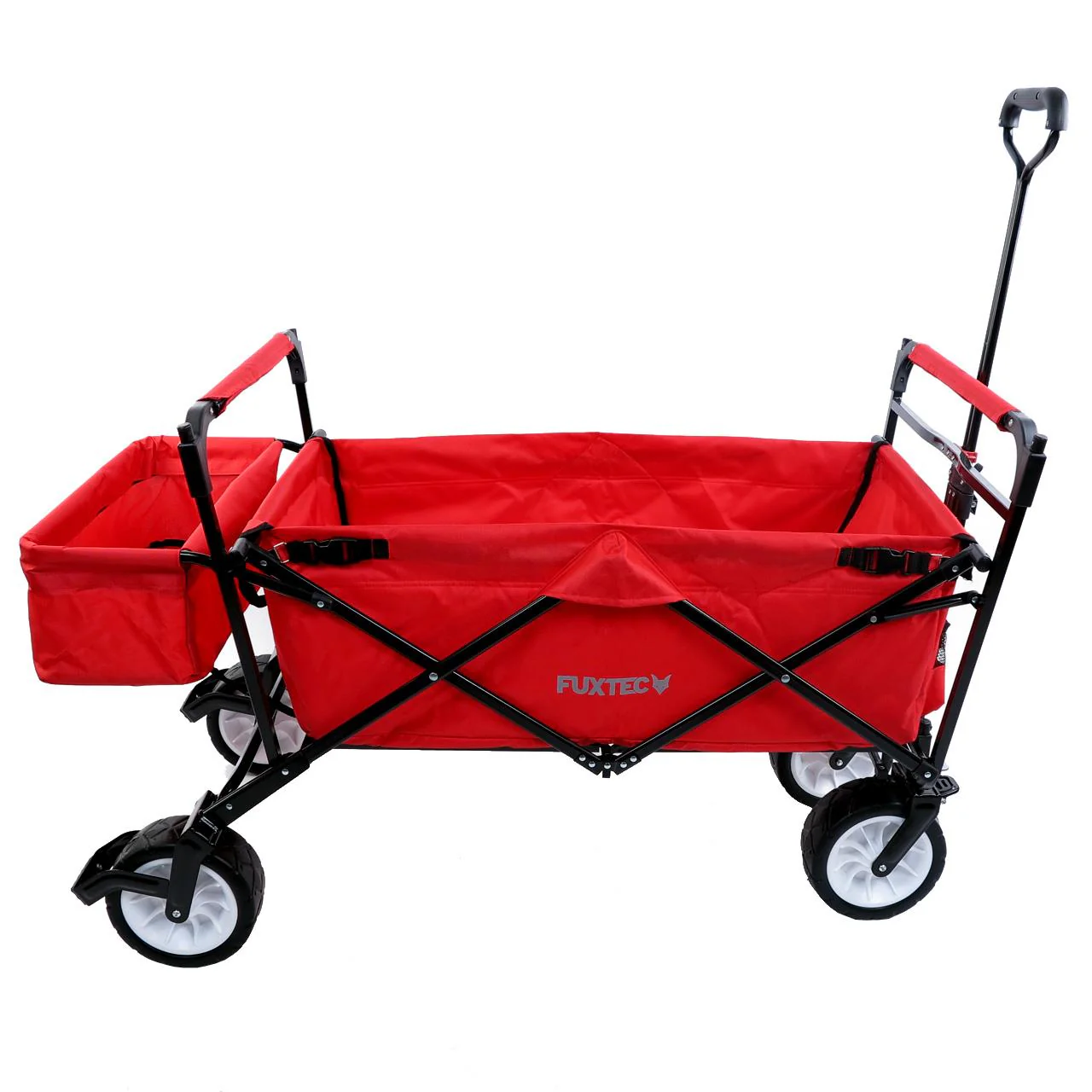 B-WARE FUXTEC Bollerwagen JW-76C, Carrito de mano Plegable EL Original - con Techo Desmontable - Image 6