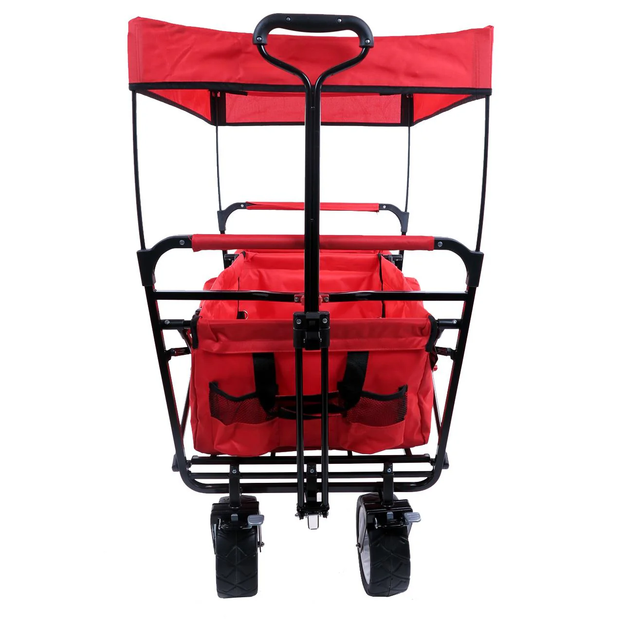 B-WARE FUXTEC Bollerwagen JW-76C, Carrito de mano Plegable EL Original - con Techo Desmontable - Image 8