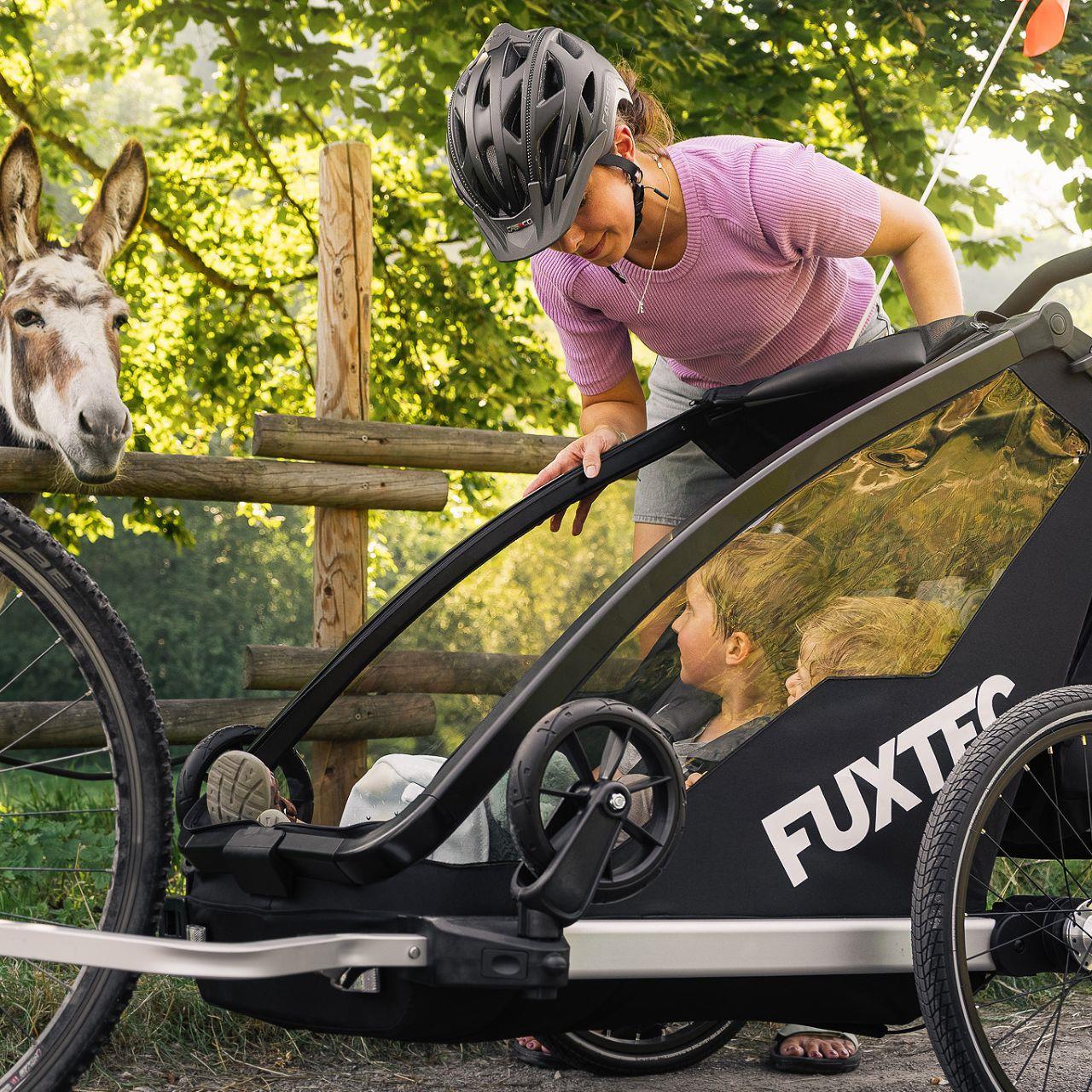 FUXTEC FX-FA1 remolque para bicicleta/jogger con rueda jogger - Image 12