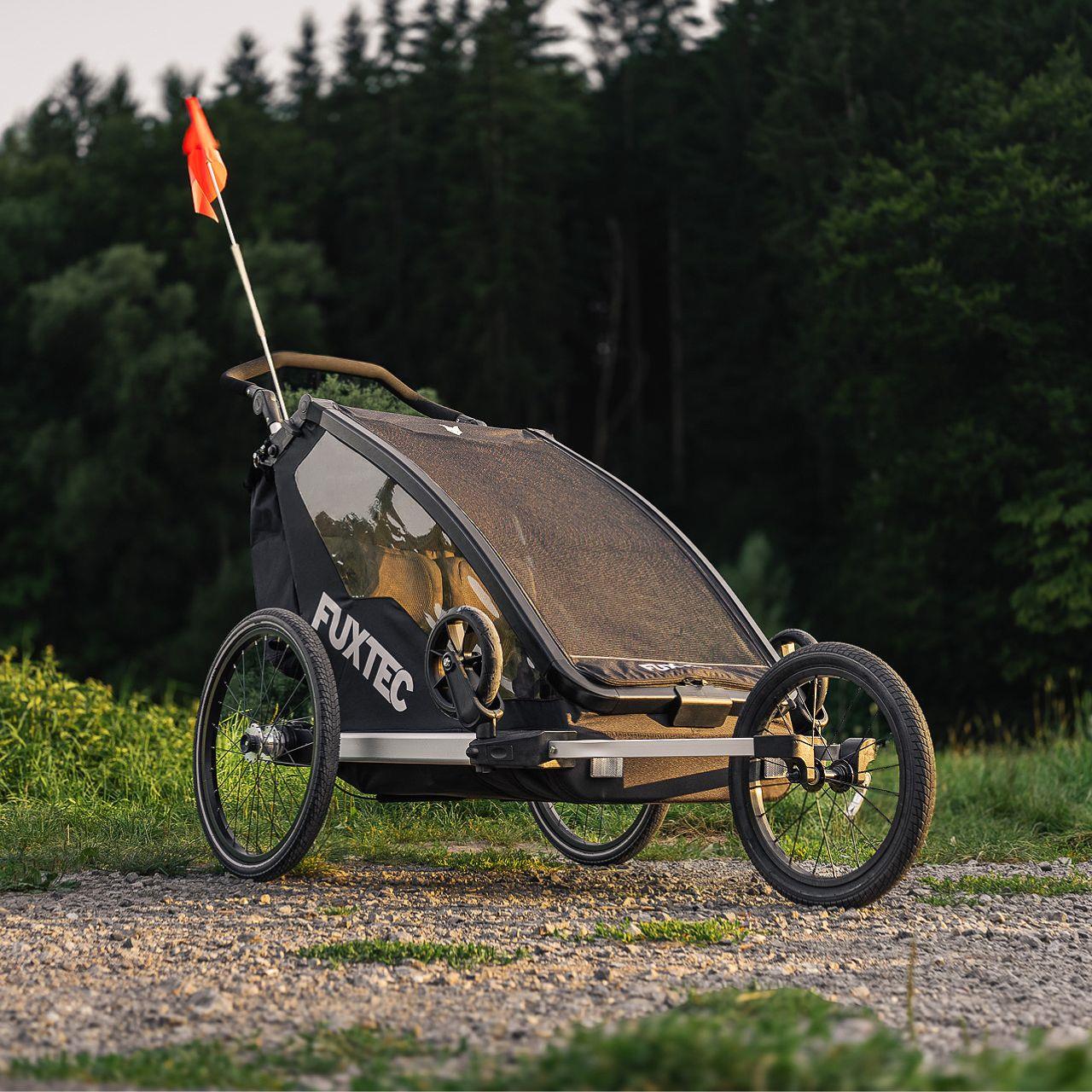 FUXTEC FX-FA1 remolque para bicicleta/jogger con rueda jogger - Image 9