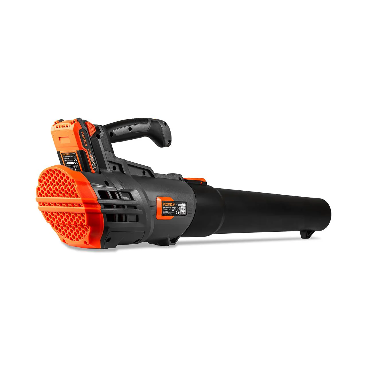 FUXTEC 20V Batería Soplador de Hojas FX-E1LB20 SET 1 con 1 x Batería 4Ah, 1 x Cargador 2,4A - Image 2
