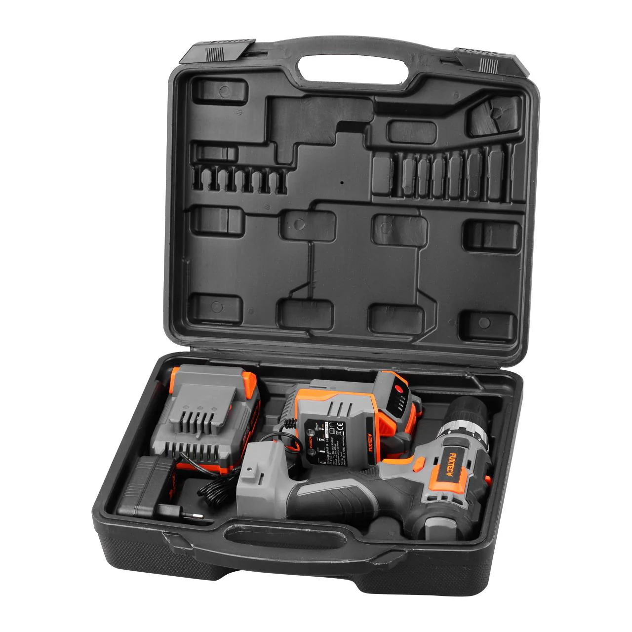 FUXTEC 20V atornillador a batería FX-E1BS20 SET con 2 x batería 2Ah, 1 x cargador 1A - Image 3