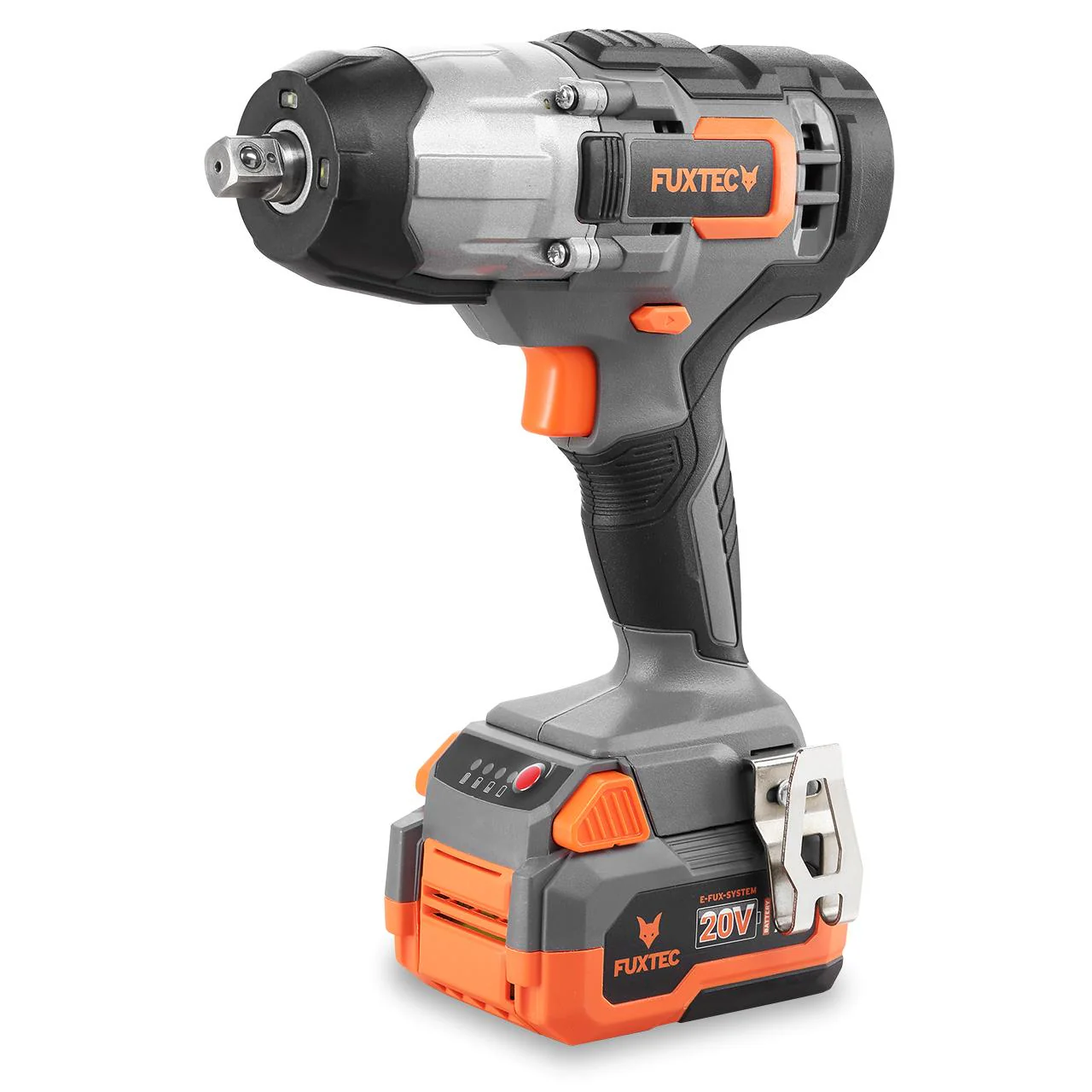 FUXTEC 20V Batería Llave de Impacto FX-E1IW20 SET con 1 x Batería 4Ah, 1 x Cargador 1A - Image 2