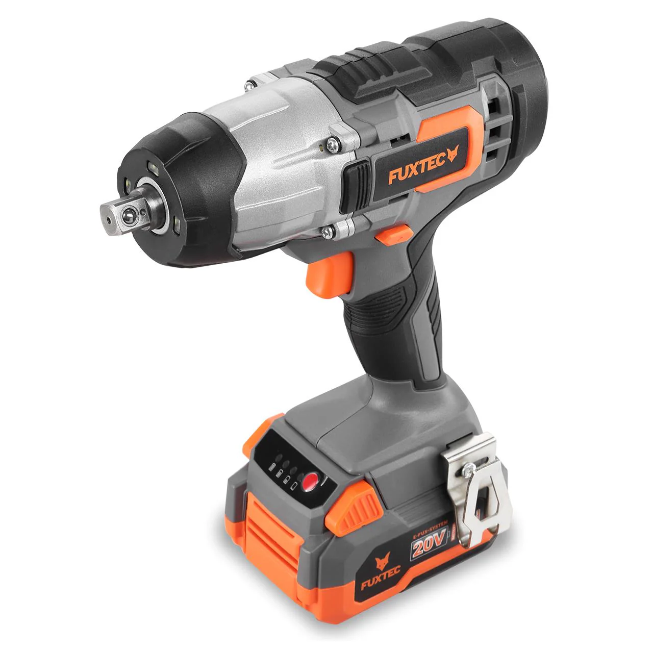 FUXTEC 20V Batería Llave de Impacto FX-E1IW20 SET con 1 x Batería 4Ah, 1 x Cargador 1A - Image 3