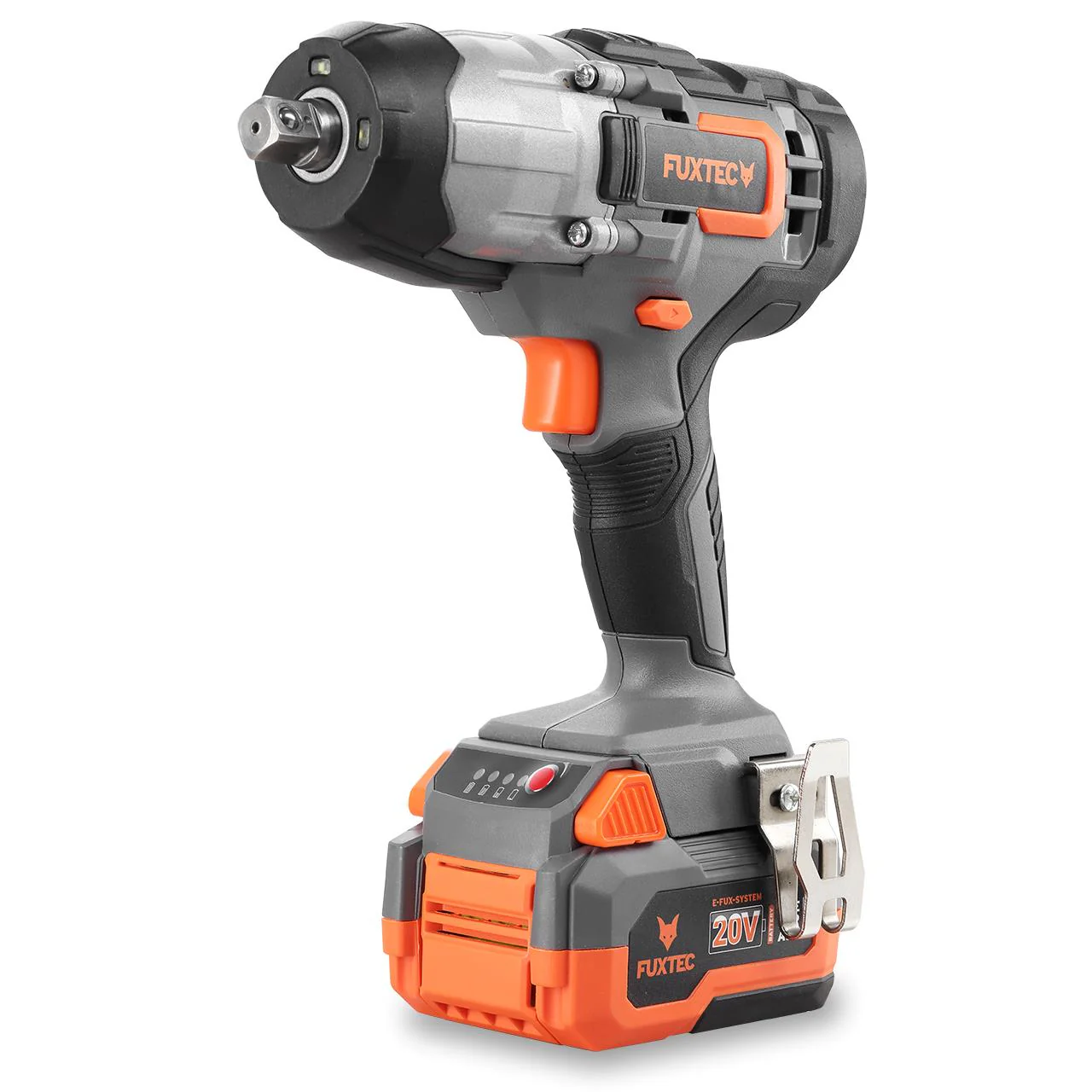 FUXTEC 20V Batería Llave de Impacto FX-E1IW20 SET con 1 x Batería 4Ah, 1 x Cargador 1A - Image 4