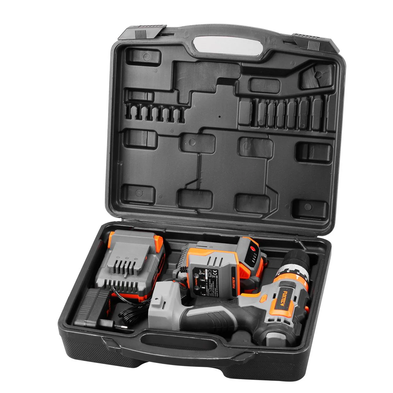 FUXTEC 20V Taladro de Impacto a Batería FX-E1SBS20 SET con 2 x Batería 2Ah, 1 x Cargador 1A - Image 9